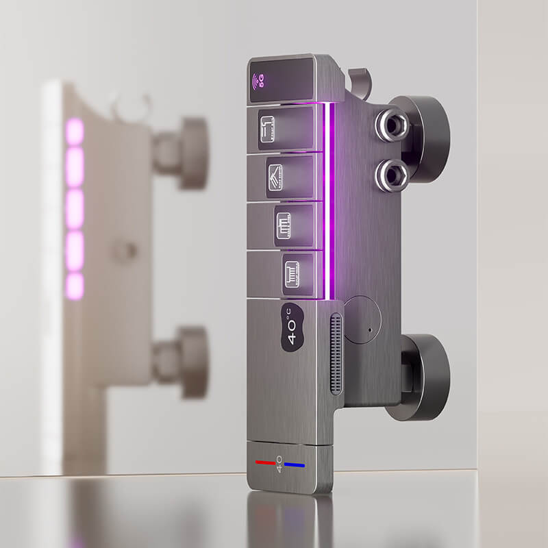 XYlivingstore | Elegant Piano Key Design Shower System with LED Mood Lighting