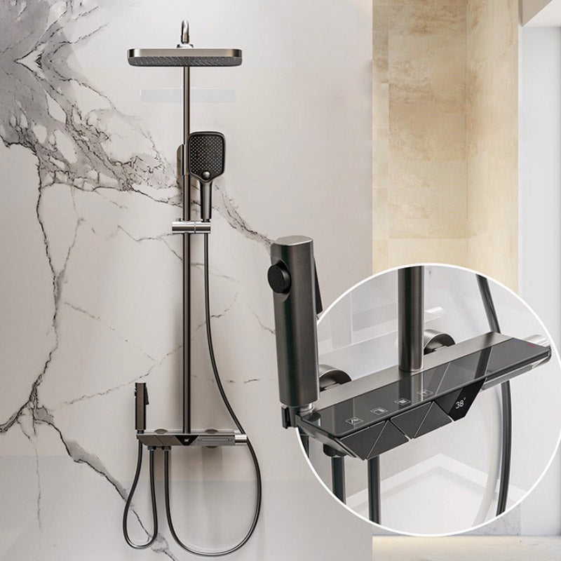 XYlivingstore Luxury Shower System with Independent Controls | Temperature Display