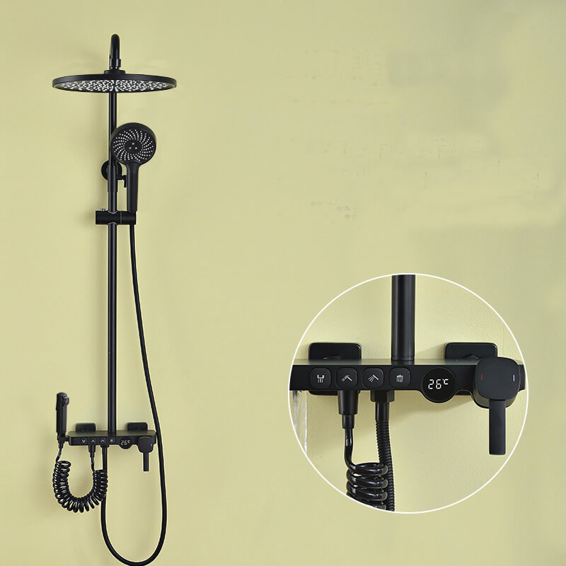 Xylivingstore Shower System with Four Functions