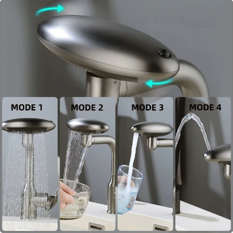 XYlivingstore Multifunctional Bathroom Waterfall Basin Faucet: Enhancing Your Bathroom with Smart Gadgets