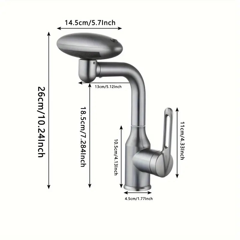 XYlivingstore Multifunctional Bathroom Waterfall Basin Faucet: Enhancing Your Bathroom with Smart Gadgets